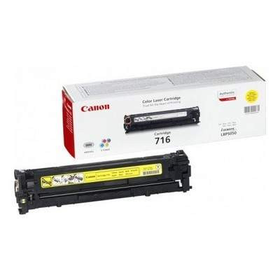 CANON CRG-716 sárga eredeti toner