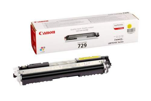CANON CRG-729 sárga eredeti toner