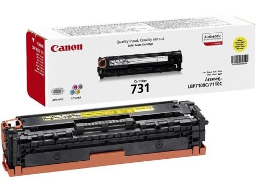 CANON CRG-731 sárga eredeti toner