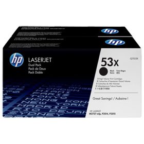 HP Q7553XD (53XD) fekete eredeti toner duplacsomag