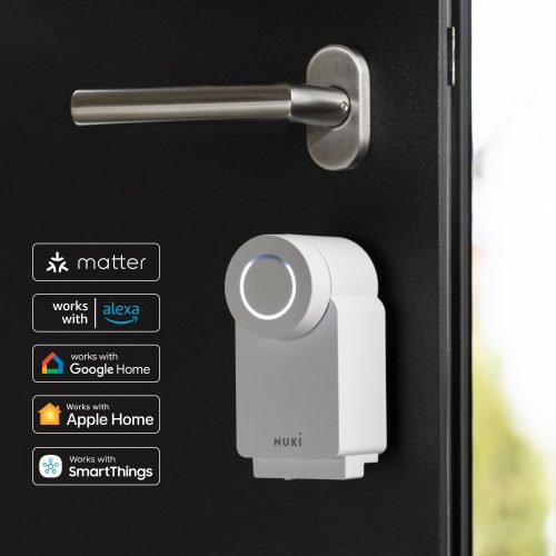 Nuki Smart Lock 4.generációs okos zár, fehér