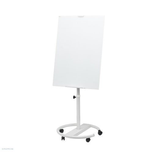 2.kép:Flipchart üvegtábla 70x100 cm üvegfelület alukeretes kerekített sarkokkal görgős gurítható