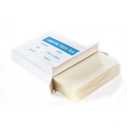 Meleglamináló fólia tok A4, fényes 2 x 250 mikron, 100 darab/doboz, Bluering