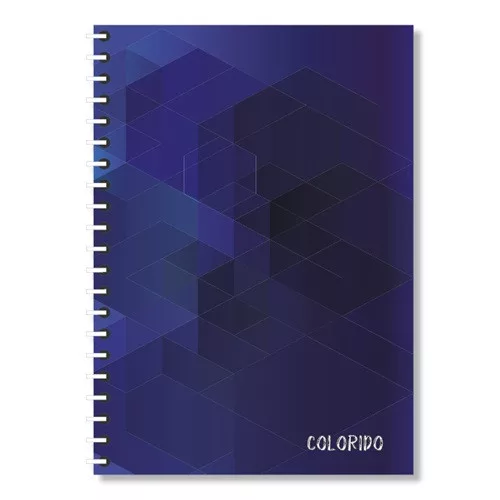 Spirálfüzet A/4, vonalas, Colorido, 200 lapos