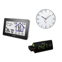 Órák, időjárás állomások