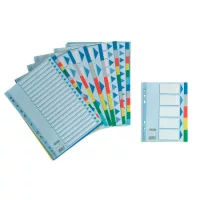 Regiszterek, elválasztó lapok, jelölőcímkék