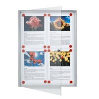 Fali prospektustartók, katalógustartók és laptartó állványok