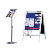 Megállítótáblák, információs állványok és prospektustartó állványok