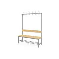 Öltözőpadok és szekrények