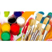 Iskolai festékek, ecsetek