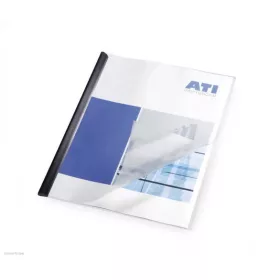 Iratsín iratborítóval, A4, 3 mm, kék, Durable