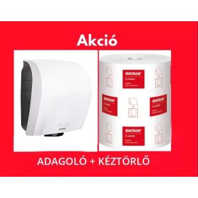   Katrin System kéztörlő csomag ajánlat Kéztörlőadagoló és kéztörlőpapír egyben