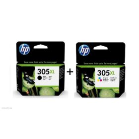HP tintapatron 6ZA94AE No.305XL 1 színes + 1 fekete patron