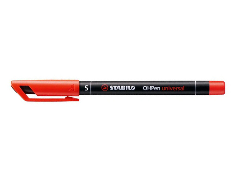 OHP marker Stabilo S, 841/40, piros