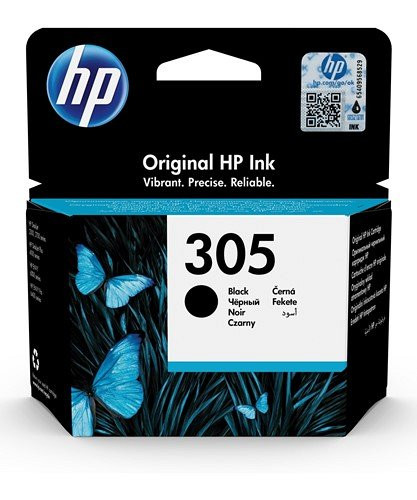 HP tintapatron 3YM61AE No.305 fekete 120 old.